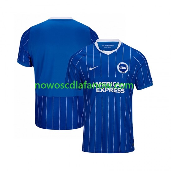 Koszulka Brighton & Hove Albion Męska Domowy Komplet 2026-2027 Krótkie Rękawy