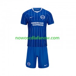 Koszulka Brighton & Hove Albion Dziecięca Domowy Komplet 2026-2027 Krótkie Rękawy