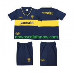 Koszulka CA Boca Juniors 1993 1995 Retro Dziecięca Domowy Komplet Krótkie Rękawy