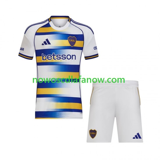Koszulka CA Boca Juniors Dziecięca Trzeci Komplet 2026-2027 Krótkie Rękawy