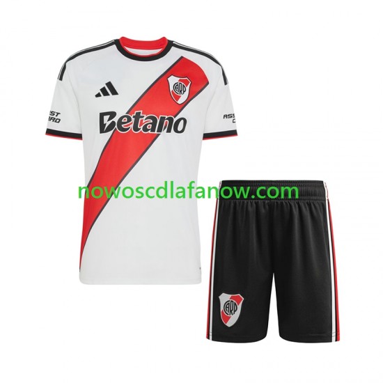 Koszulka CA River Plate Dziecięca Domowy Komplet 2026-2027 Krótkie Rękawy
