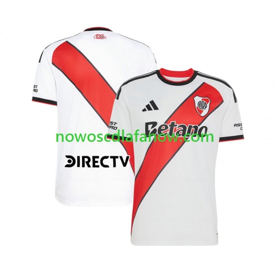Koszulka CA River Plate Męska Domowy Komplet 2026-2027 Krótkie Rękawy