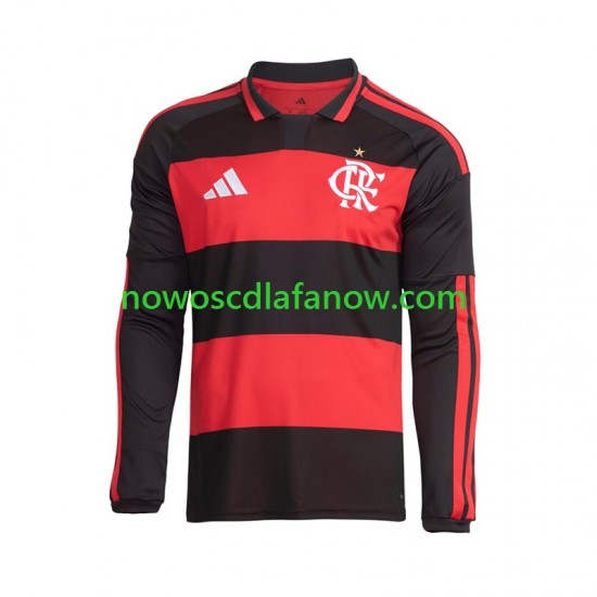 Koszulka CR Flamengo Męska Domowy Komplet 2026-2027 Długie Rękawy