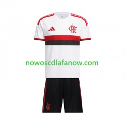 Koszulka CR Flamengo Dziecięca Wyjazdowy Komplet 2026-2027 Krótkie Rękawy