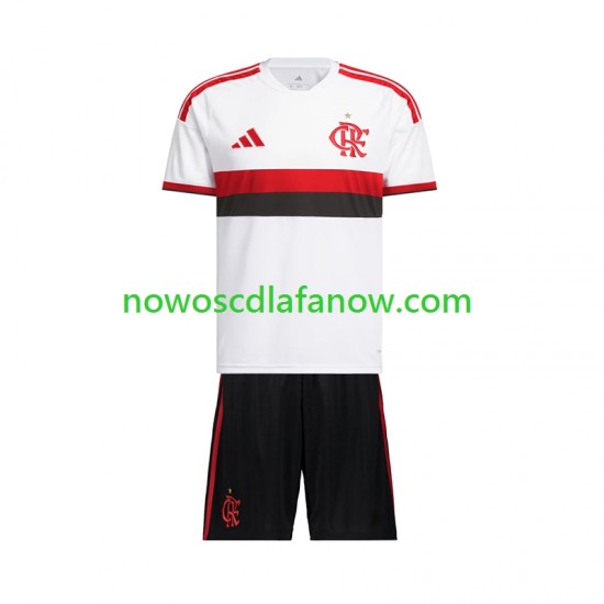 Koszulka CR Flamengo Dziecięca Wyjazdowy Komplet 2026-2027 Krótkie Rękawy