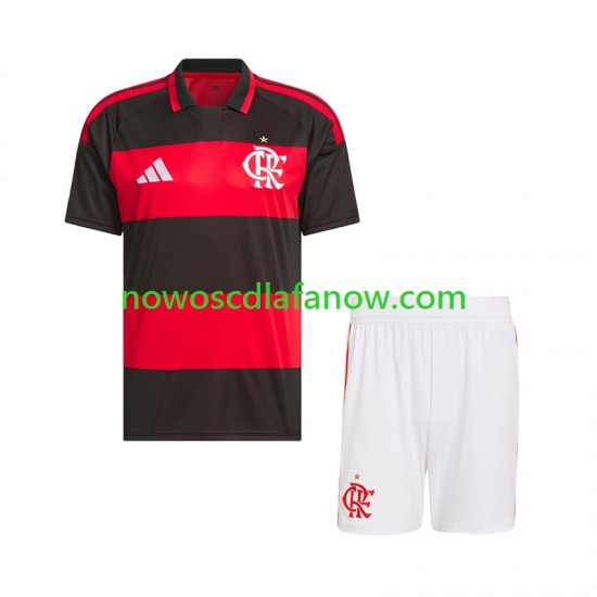 Koszulka CR Flamengo Dziecięca Domowy Komplet 2026-2027 Krótkie Rękawy