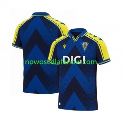 Koszulka Cádiz CF Retro Męska Domowy Komplet 2025-2026 Krótkie Rękawy