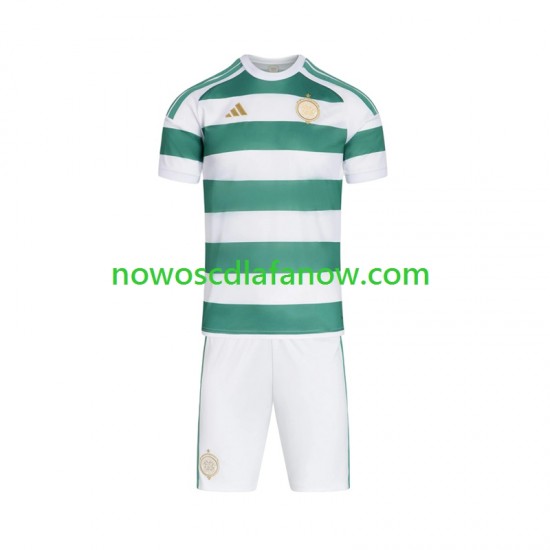 Koszulka Celtic FC Dziecięca Domowy Komplet 2026-2027 Krótkie Rękawy