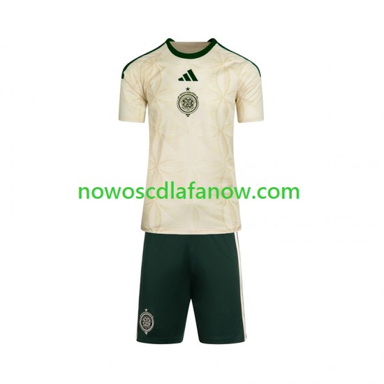 Koszulka Celtic FC Dziecięca Trzeci Komplet 2026-2027 Krótkie Rękawy