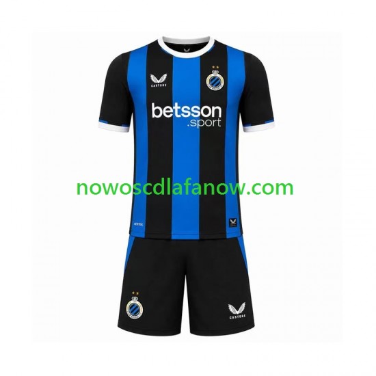 Koszulka Club Brugge Dziecięca Domowy Komplet 2026-2027 Krótkie Rękawy