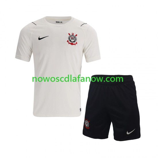 Koszulka Corinthians Dziecięca Domowy Komplet 2026-2027 Krótkie Rękawy