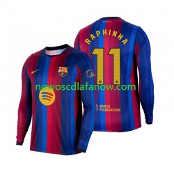 Koszulka FC Barcelona Raphinha 11 Męska Domowy Komplet 2026-2027 Długie Rękawy