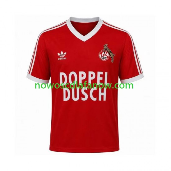 Koszulka FC Köln 1984 1985 Retro Męska Wyjazdowy Komplet Krótkie Rękawy
