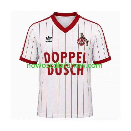 Koszulka FC Köln 1982 1983 Retro Męska Domowy Komplet Krótkie Rękawy