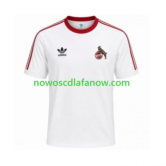 Koszulka FC Köln 1986 1987 Retro Męska Domowy Komplet Krótkie Rękawy
