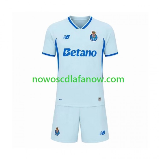 Koszulka FC Porto Dziecięca Trzeci Komplet 2026-2027 Krótkie Rękawy