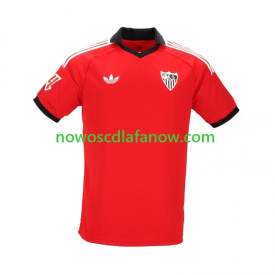 Koszulka Sevilla FC Męska Wyjazdowy Komplet 2026-2027 Krótkie Rękawy