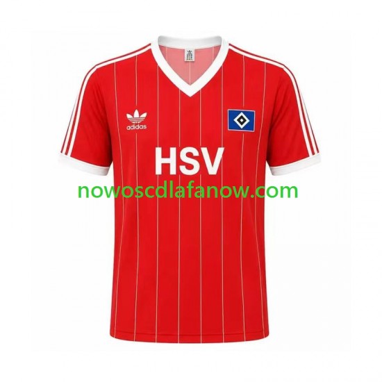 Koszulka Hamburger SV 1983 Retro Męska Wyjazdowy Komplet Krótkie Rękawy