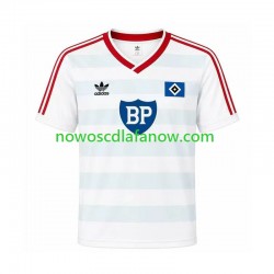 Koszulka Hamburger SV 1986 Retro Męska Wyjazdowy Komplet Krótkie Rękawy