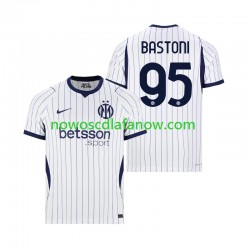 Koszulka Inter Mediolan Alessandro Bastoni 95 Męska Wyjazdowy Komplet 2026-2027 Krótkie Rękawy