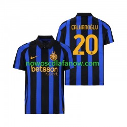 Koszulka Inter Mediolan Hakan Calhanoglu 20 Męska Domowy Komplet 2026-2027 Krótkie Rękawy