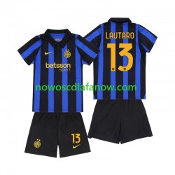 Koszulka Inter Mediolan Lautaro Martinez 13 Dziecięca Domowy Komplet 2026-2027 Krótkie Rękawy