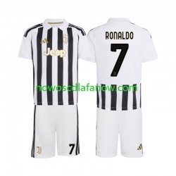 Koszulka Juventus Cristiano Ronaldo 7 Dziecięca Domowy Komplet 2026-2027 Krótkie Rękawy