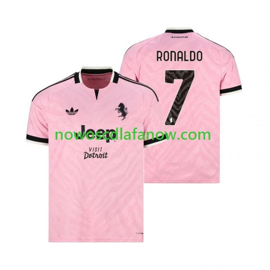 Koszulka Juventus Cristiano Ronaldo 7 Męska Wyjazdowy Komplet 2026-2027 Krótkie Rękawy