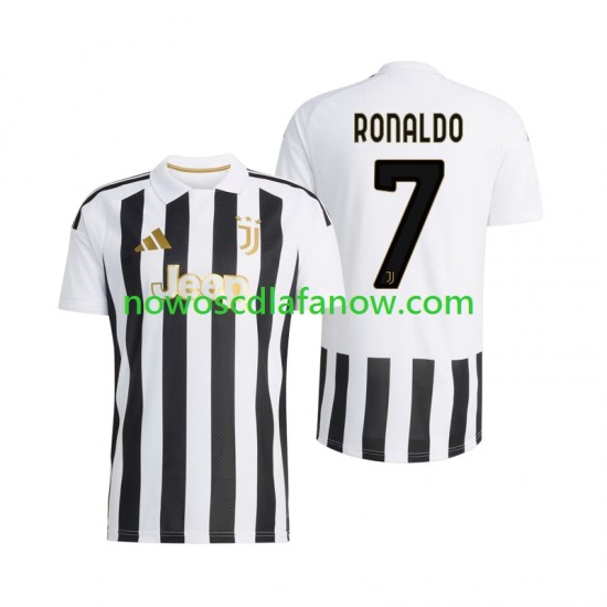 Koszulka Juventus Cristiano Ronaldo 7 Męska Domowy Komplet 2026-2027 Krótkie Rękawy