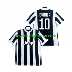 Koszulka Juventus DYBALA 21 2017 2018 Retro Męska Domowy Komplet Krótkie Rękawy
