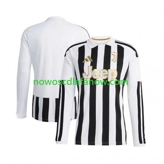 Koszulka Juventus Męska Domowy Komplet 2026-2027 Długie Rękawy