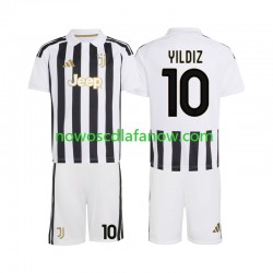 Koszulka Juventus Kenan Yildiz 10 Dziecięca Domowy Komplet 2026-2027 Krótkie Rękawy