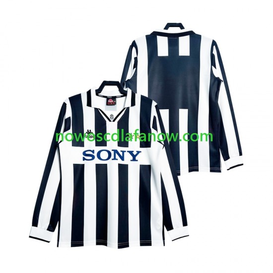 Koszulka Juventus 1997 Retro Męska Domowy Komplet Długie Rękawy