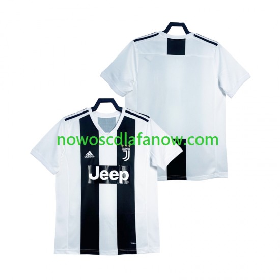Koszulka Juventus 2018 2019 Retro Męska Domowy Komplet Krótkie Rękawy
