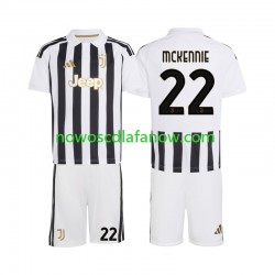Koszulka Juventus Weston McKennie 22 Dziecięca Domowy Komplet 2026-2027 Krótkie Rękawy