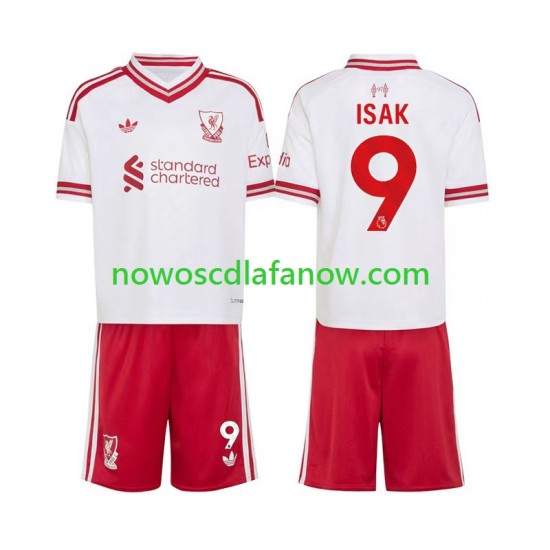 Koszulka Liverpool Alexander Isak 9 Dziecięca Wyjazdowy Komplet 2026-2027 Krótkie Rękawy