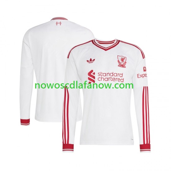 Koszulka Liverpool Męska Wyjazdowy Komplet 2026-2027 Długie Rękawy