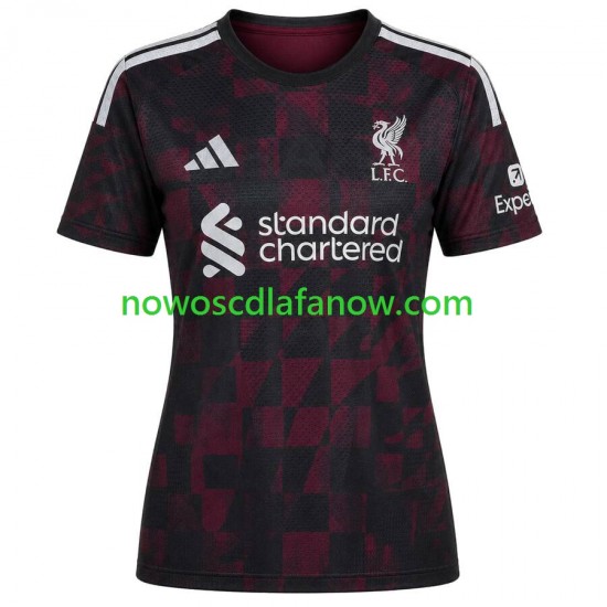 Koszulka Liverpool Damska Trzeci Komplet 2026-2027 Krótkie Rękawy