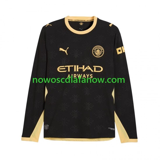 Koszulka Manchester City Męska Wyjazdowy Komplet 2026-2027 Długie Rękawy