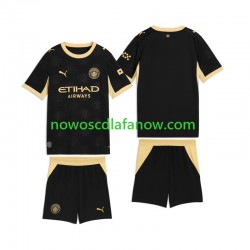 Koszulka Manchester City Dziecięca Wyjazdowy Komplet 2026-2027 Krótkie Rękawy