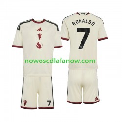 Koszulka Manchester United Cristiano Ronaldo 7 Dziecięca Trzeci Komplet 2026-2027 Krótkie Rękawy