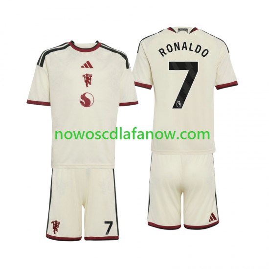 Koszulka Manchester United Cristiano Ronaldo 7 Dziecięca Trzeci Komplet 2026-2027 Krótkie Rękawy