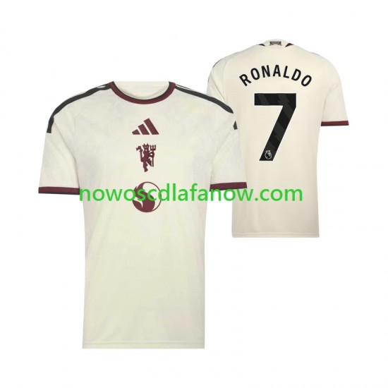 Koszulka Manchester United Cristiano Ronaldo 7 Męska Trzeci Komplet 2026-2027 Krótkie Rękawy