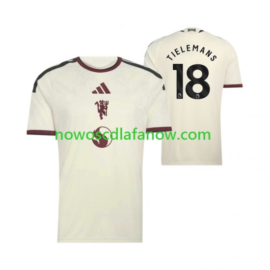 Koszulka Manchester United Youri Tielemans 18 Męska Trzeci Komplet 2026-2027 Krótkie Rękawy