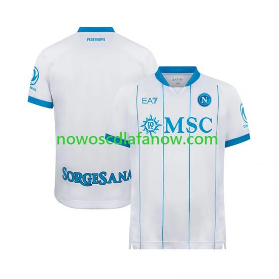 Koszulka Napoli Męska Wyjazdowy Komplet 2026-2027 Krótkie Rękawy