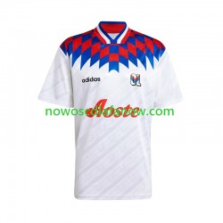Koszulka Olympique Lyon 1995 1996 Retro Męska Domowy Komplet Krótkie Rękawy