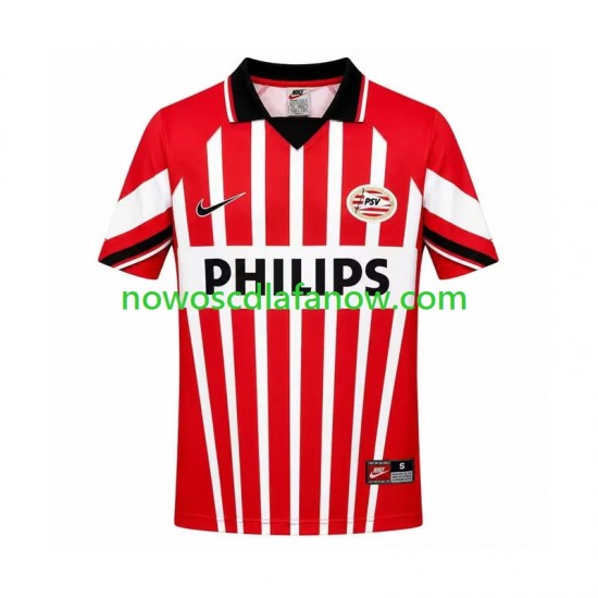 Koszulka PSV Eindhoven 1997 Retro Męska Domowy Komplet Krótkie Rękawy