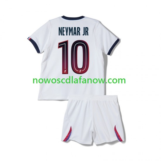 Koszulka Paris Saint-Germain Neymar JR 10 Dziecięca Wyjazdowy Komplet 2026-2027 Krótkie Rękawy