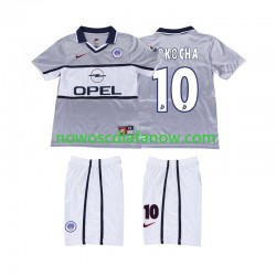 Koszulka Paris Saint-Germain OKOCHA 10 2000 2001 Retro Dziecięca Wyjazdowy Komplet Krótkie Rękawy