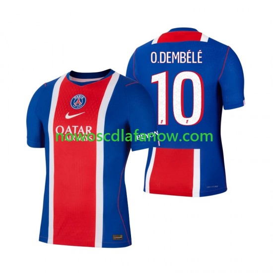 Koszulka Paris Saint-Germain Ousmane Dembele 10 Męska Domowy Komplet 2026-2027 Krótkie Rękawy